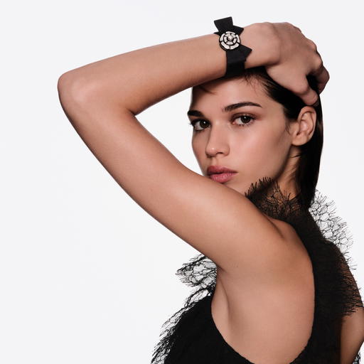 Chanel’s Noeud de Camelia is a seamless fusion of couture craftsmanship and high jewellery execution that remains true to the maison’s visual identity (Credit: Chanel )