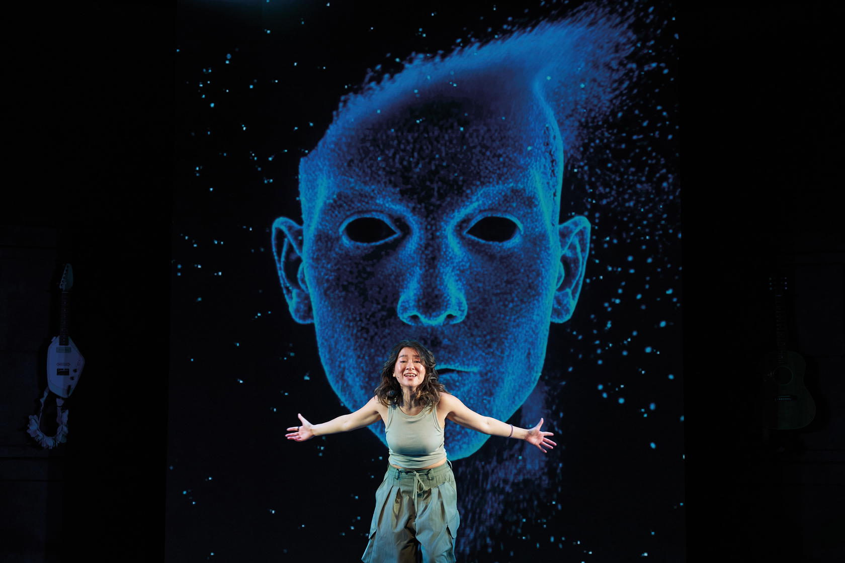 Inch Chua said creating her own LLM gave her control over its training data (Credit: Singapore Repertory Theatre)
