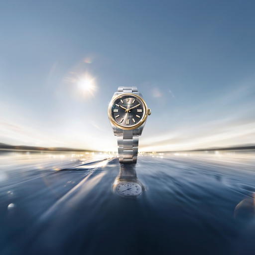 The Rolex Oyster Perpetual 41 in Oystersteel and yellow gold (Credit: Rolex)