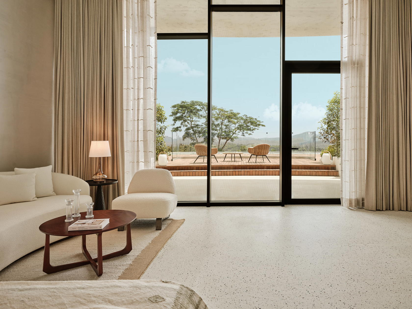 The wellness sanctuary has 35 rooms and suites but is building another 30 more, all of which will be spread across 30 acres of rewilded forest and medicinal gardens (Credit: Tulah Clinical Wellness)