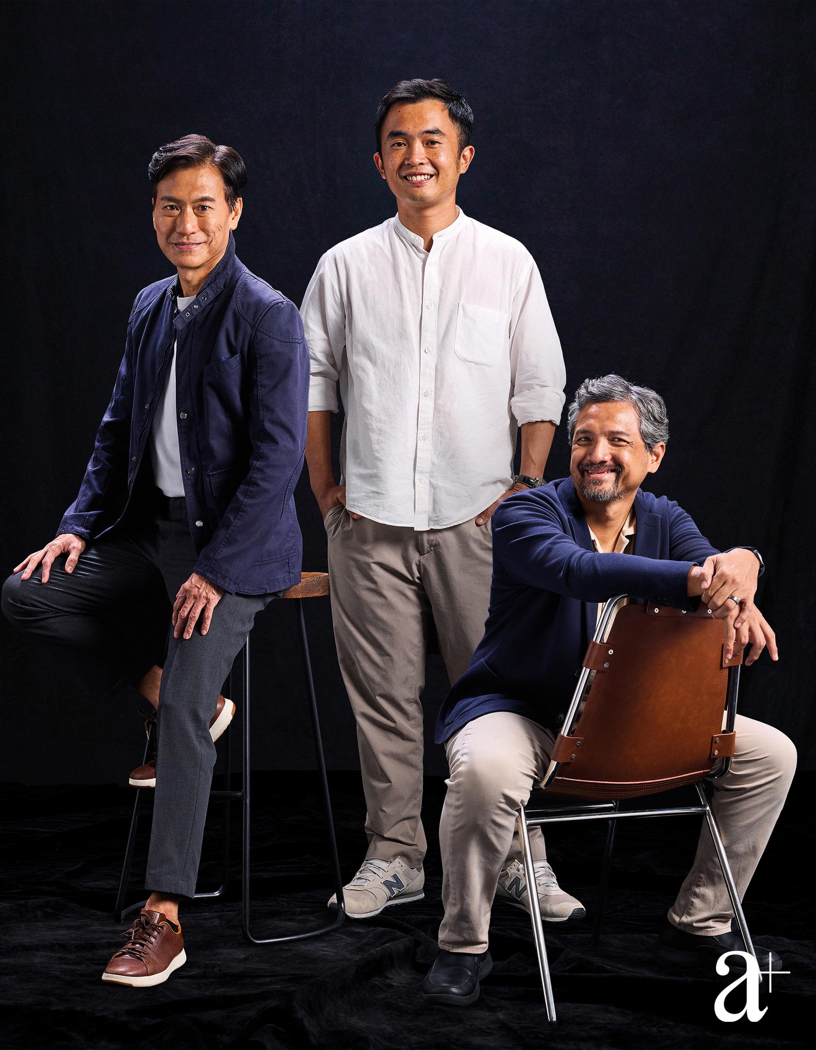 Advocates of 2022: (from left) Glenn Lim, Zac Toh, Johann Annuar (Credit: Mun Kong)