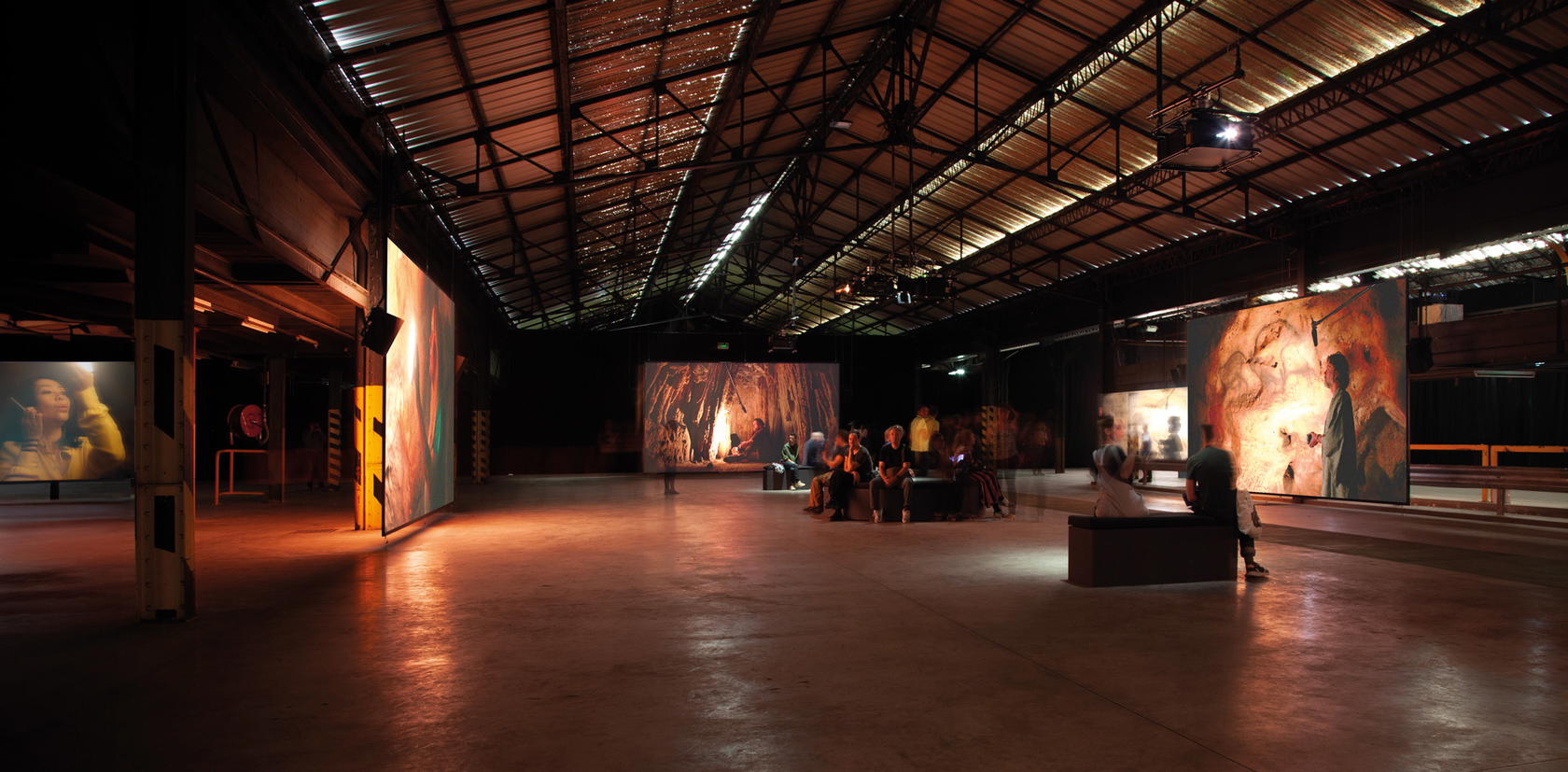“Resonance Project: The Cave” is a dialogue between sound, space, and image (Credit: Oliver Beer)