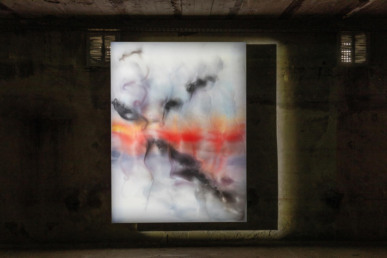 Exhibition view of “Resonance Project: The Cave” at Lyon Biennale in 2024 (Credit: Oliver Beer)