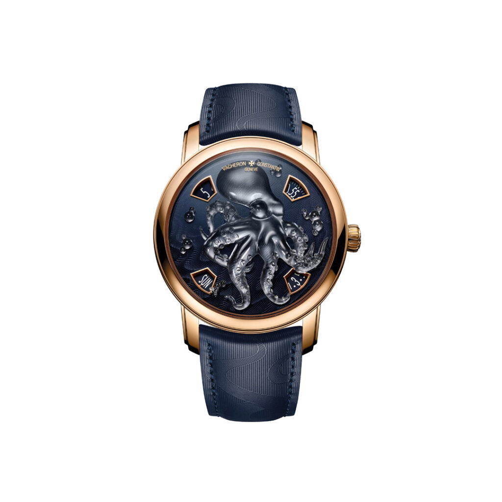Metiers d’Art Tribute to the Animal Kingdom – Glassoctopus (Credit: Vacheron Constantin)
