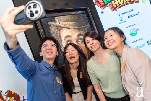 Lenon Ong, Lai Pei Nee, Ng Pui Shan, and Justine Tan at Trashure 2026