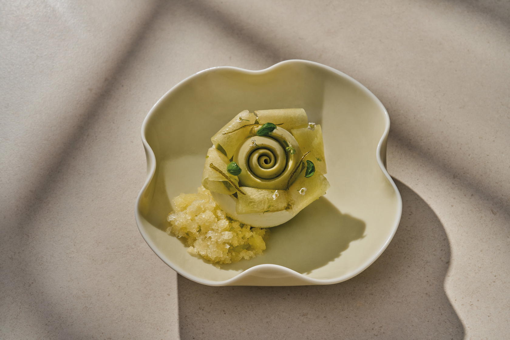 The Shizuoka Melon: light-as-air, with a refreshing fruity flavour (Credit: Loulouca/Nikko Pascua)