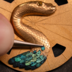 Each creation proposes a distinct artistic interpretation of wildlife, expressed through a different craft and brought to life on the dial (Credit: Vacheron Constantin)