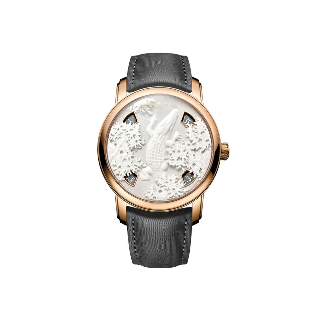 Metiers d’Art Tribute to the Animal Kingdom – Papercroc (Credit: Vacheron Constantin)