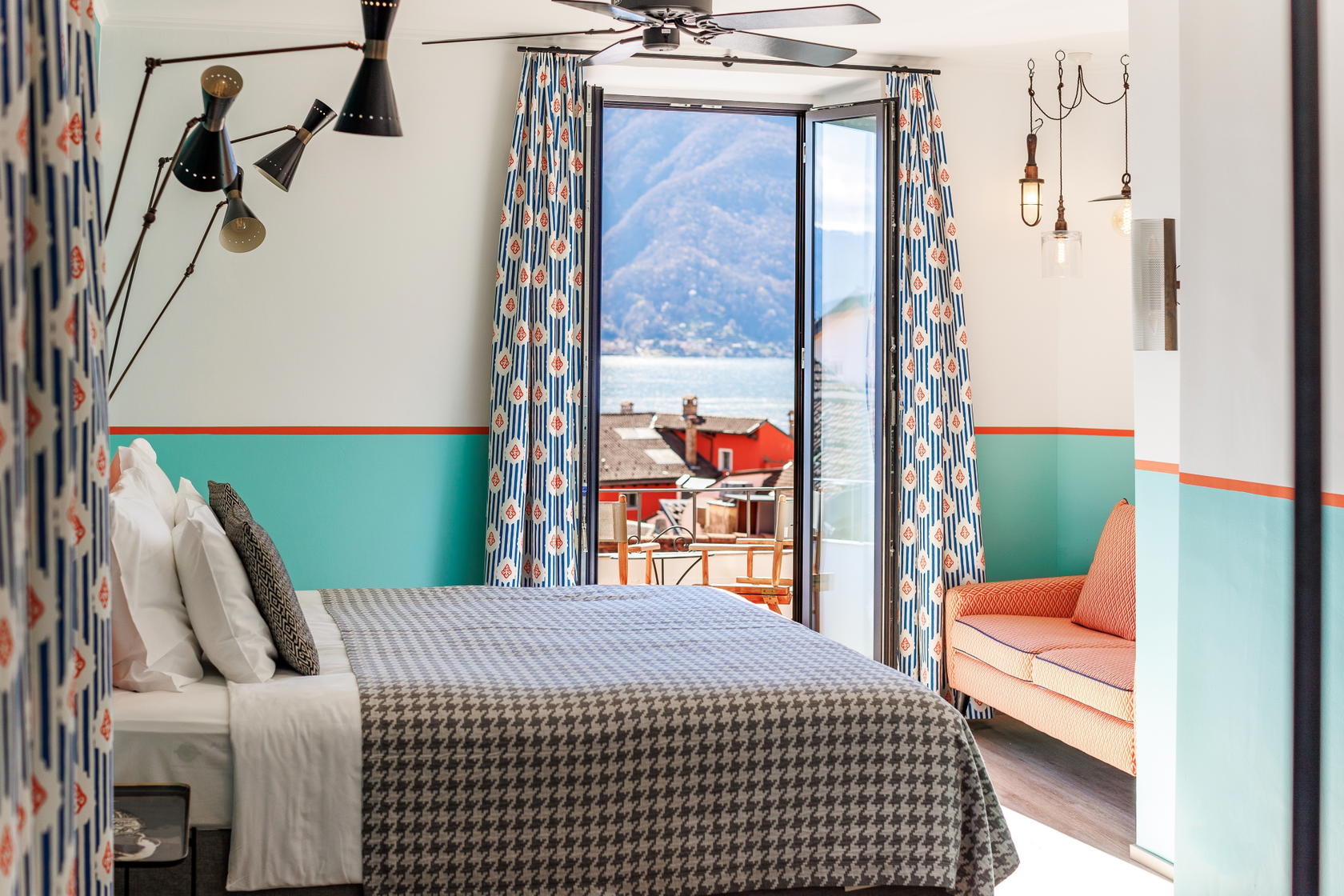Art Hotel Riposo pairs traditional Swiss character with colourful Mediterranean touches (Credit: Small Luxury Hotels of the World)