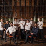 Cream of the crop: (standing, from left) Huan Tran, Duyen Nguyen, Andy Huynh, Javier Olleros, Benito Gomez, David Montero; (seated) Francesco Andreoni, Ager Urigen, and Alejandro Paadin (Credit: Regent Phu Quoc)