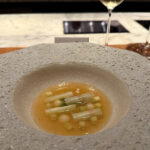 Chef Javier Olleros’ Puerros Locales is a refreshing leek soup (Credit: Mary Lim)