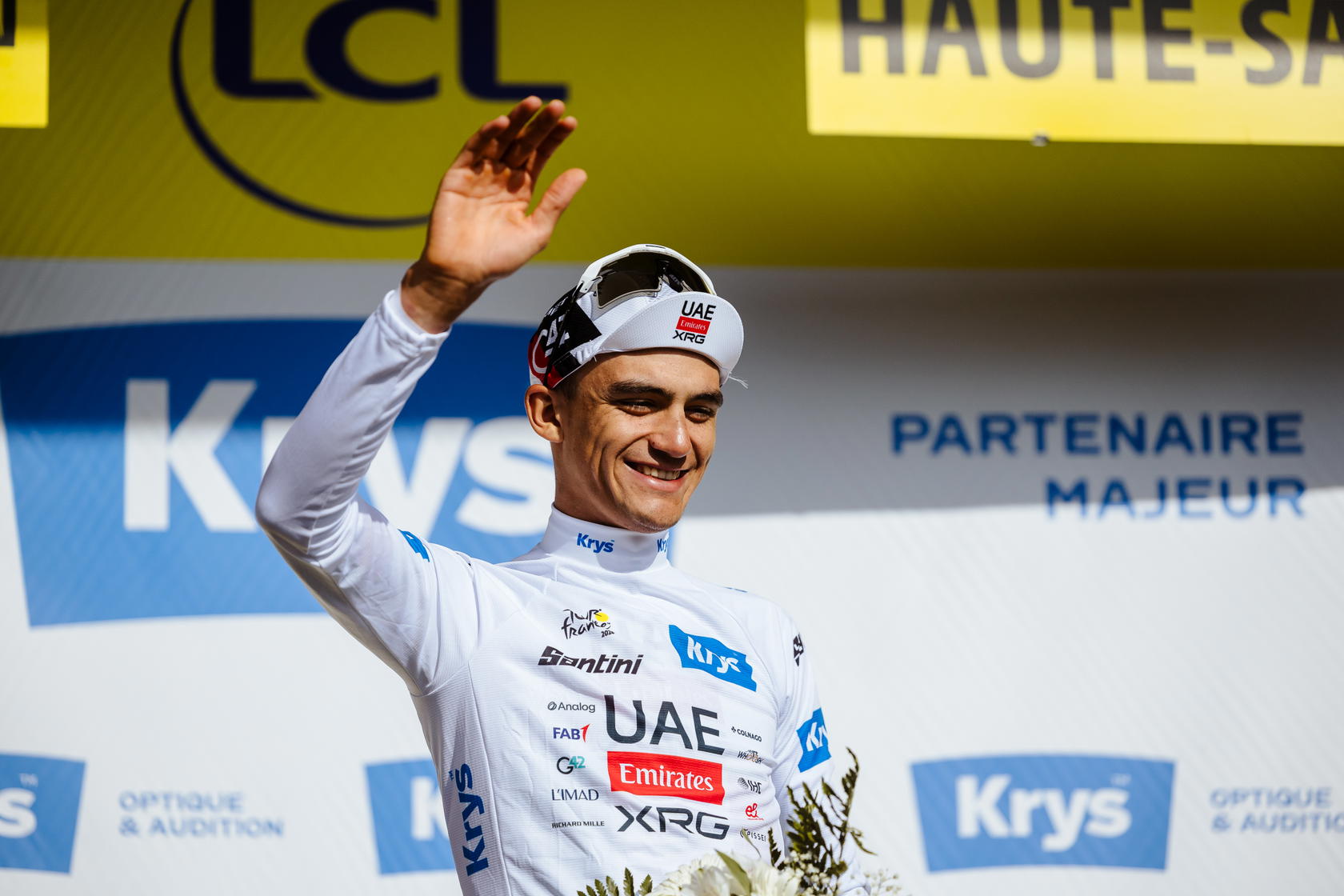 Isaac del Toro (Credit: Amaury Sport Organisation)
