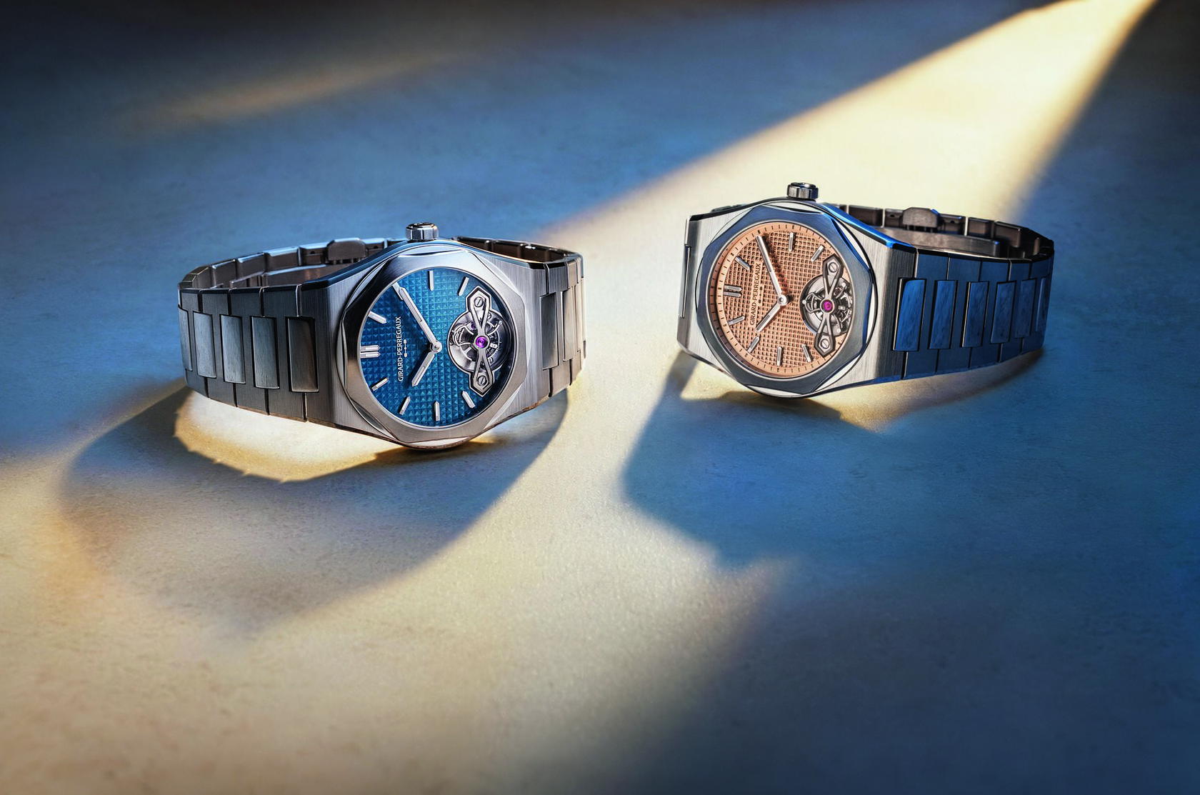 Girard Perregaux Laureato Fifty Tourbillon Micro-Rotor