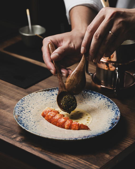 The Marron, with its fresh sweetness, is a highlight among the mains (Credit: Lavender Chang)