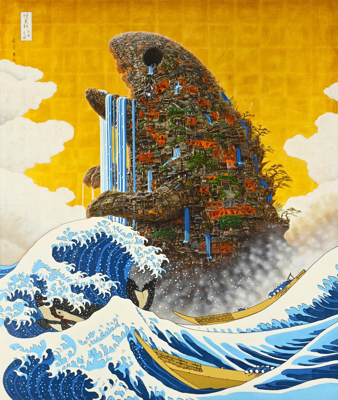 Japanese artist Takumi Kama will unveil his new Kaiju work, 'The first Appearance', at Art Taipei 2026. Get your closer look at the fair when it opens on 30 October (Credit: Takumi Kama and Combine/Bami 
)