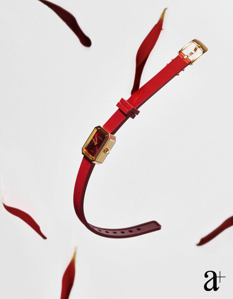 Premiere Ribbon watch in yellow gold and titanium, from Chanel (Credit: Stefan Khoo)