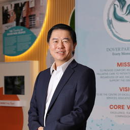 As Chairman of Dover Park Hospice, Ong Hung Guan&nbsp; believes in nurturing its workforce and investing in professional development and well-being of staff (Credit: Dover Park Hospice )