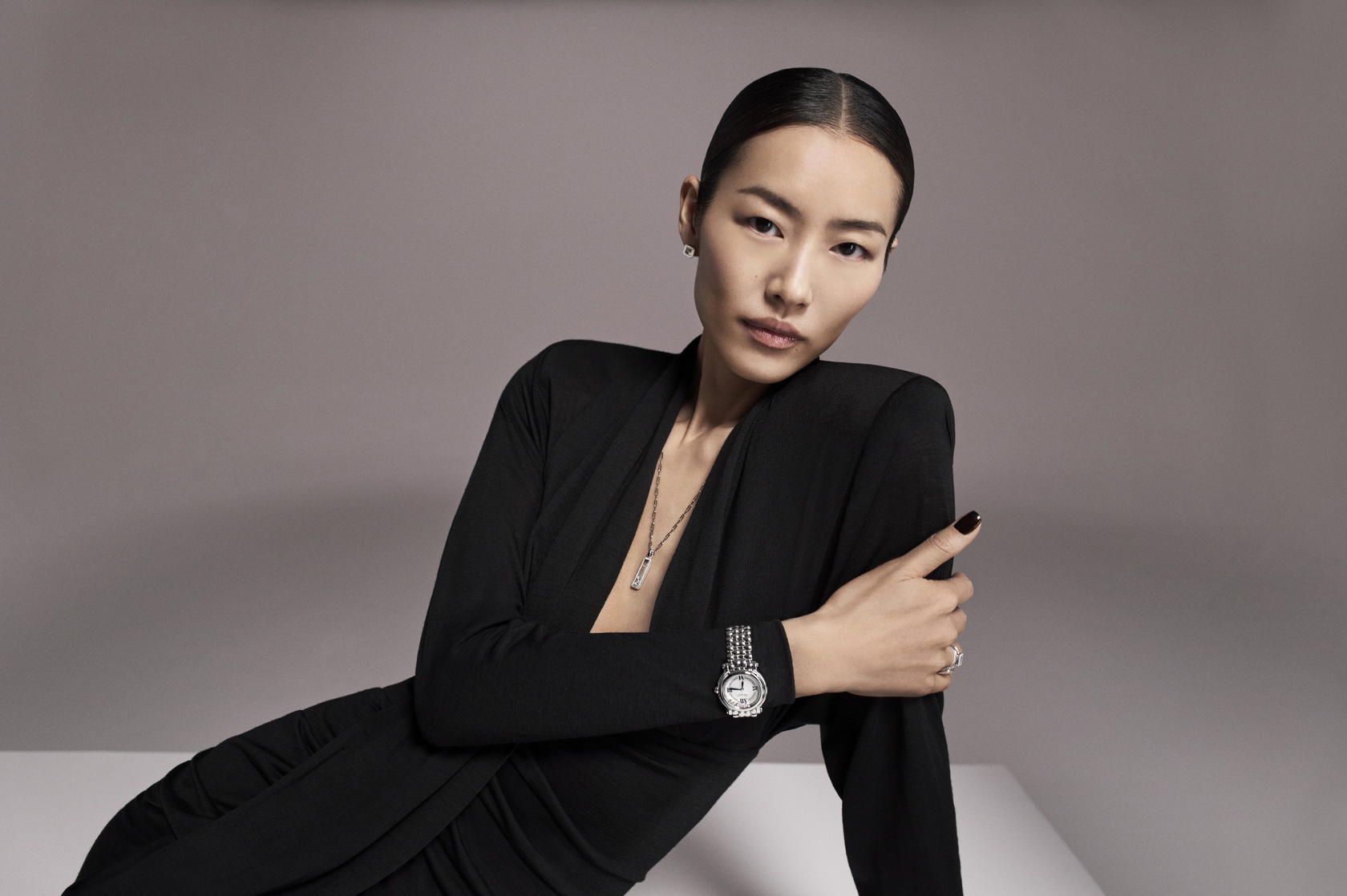 Global ambassador Liu Wen stars in Chopard’s latest campaign (Credit: Chopard)